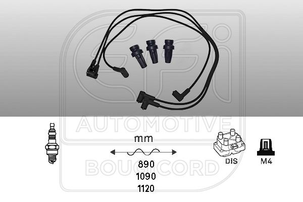EFI AUTOMOTIVE Ignition Cable Kit Article number: 4344 cheaply