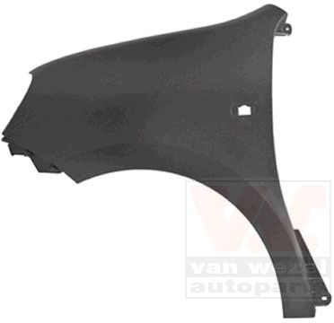 VAN WEZEL Wing fender Article number: 4368655 cheaply