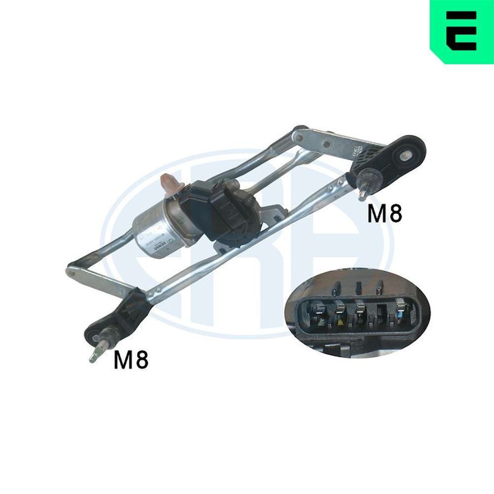 ERA 460249 Window Wiper System YPSILON 1.3 D Multijet (312.YXE1A, 312.YXU1A) 95 PS Diesel