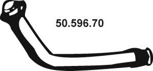 EBERSPÄCHER Tuyau d'échappement UGS: 50.596.70 à bon prix