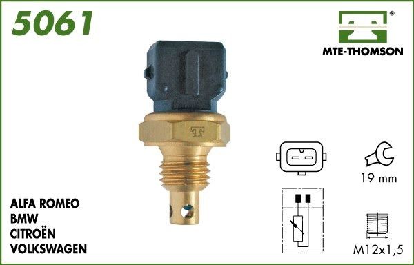 MTE-THOMSON Sender Unit, intake air temperature Article number: 5061 cheaply