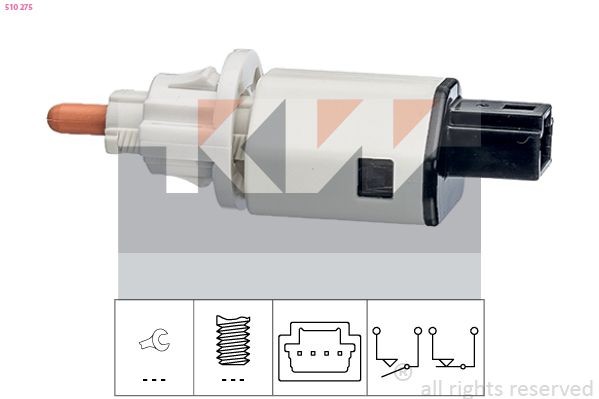 KW Brake Light Switch Article number: 510 275 cheaply