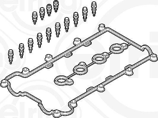 ELRING Gasket Set, cylinder head cover Article number: 428.750 cheaply