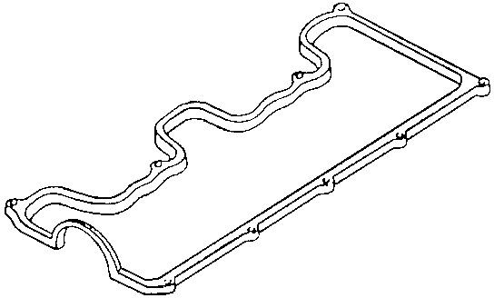 ELRING Rocker cover gasket Article number: 457.990 cheaply