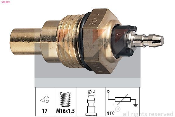 KW Sensore, Temperatura refrigerante Numero articolo: 530 009 poco costoso