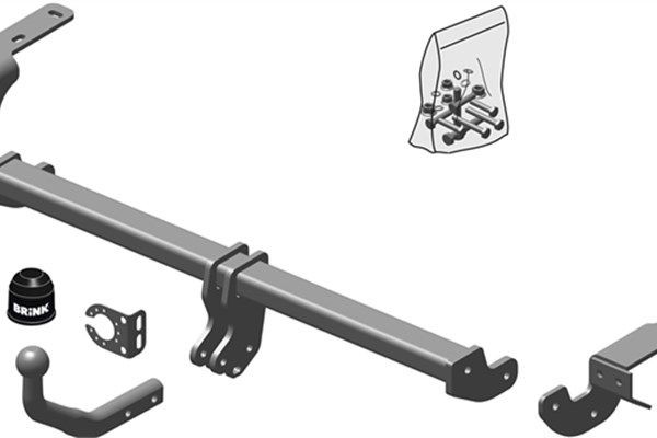 BRINK Trailer Hitch Article number: 538800 cheaply