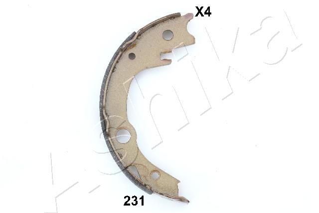 ASHIKA Handbrake shoes Article number: 55-02-231 cheaply