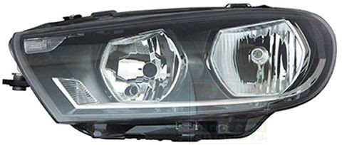 VAN WEZEL Headlight Article number: 5849963V cheaply