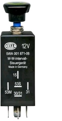 HELLA Regulator, visker / vasker interval Varenummer: 5WA 001 871-071 billige