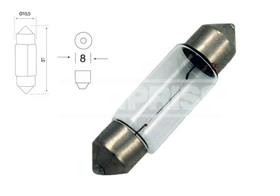 CARPRISS 79780276 Glühlampe, Innenraumleuchte