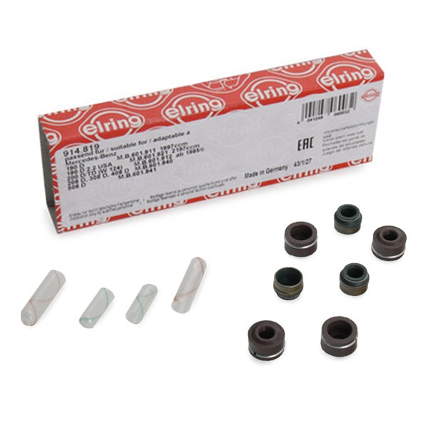 Elring Kit Guarnizioni Stelo Valvola - Ricambio Auto Di Alta Qualità In FPM (Fluoro-Caucciù) - Foto 11