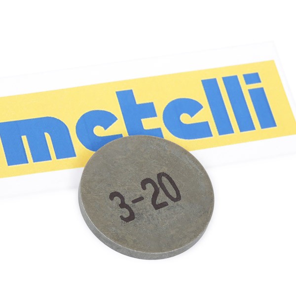 METELLI 03-0203 Einstellscheibe, Ventilspiel PANDA 1.0 48 PS Benzin 2004