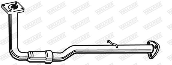 WALKER Σωλήνας εξάτμισης αριθμός Άρθρου: 02763 φθηνότερα