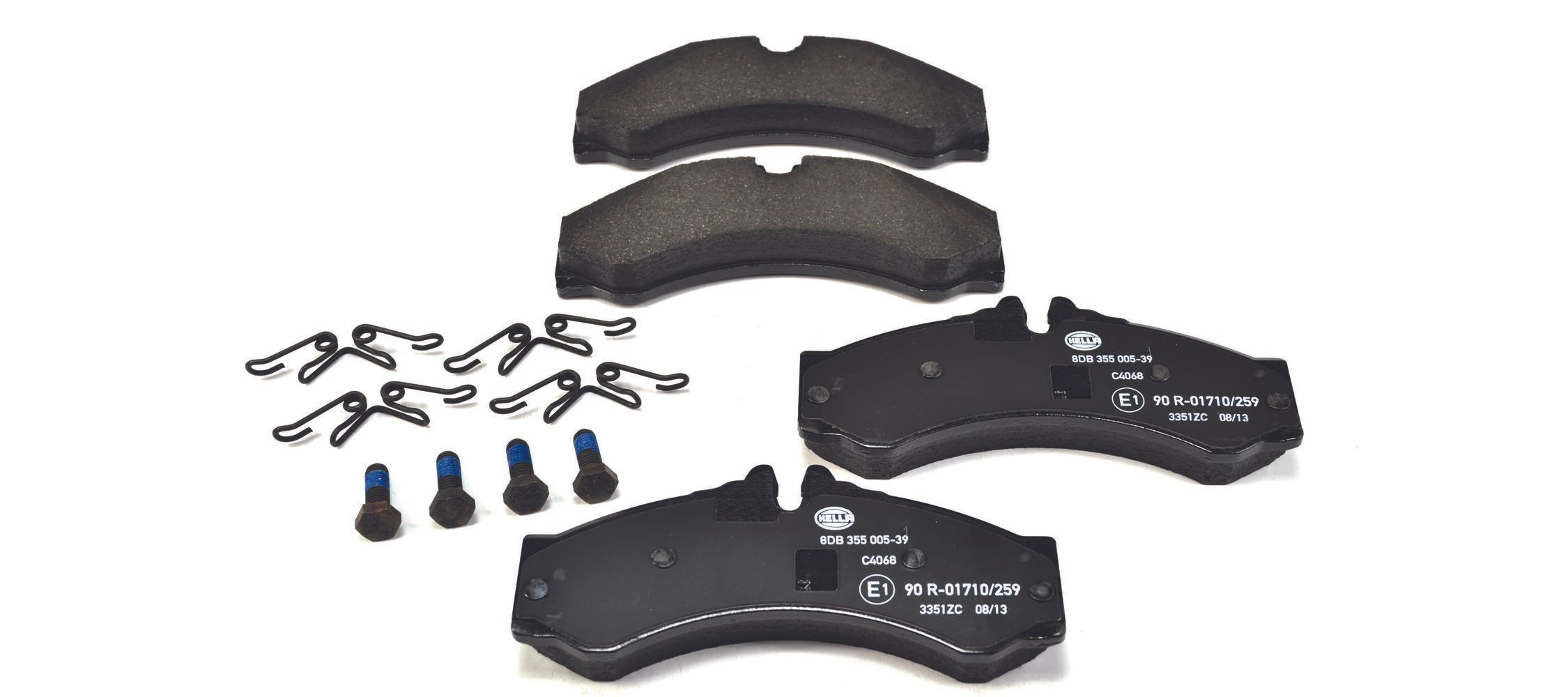 HELLA Τακάκια φρένων αριθμός Άρθρου: 8DB 355 005-391 φθηνότερα