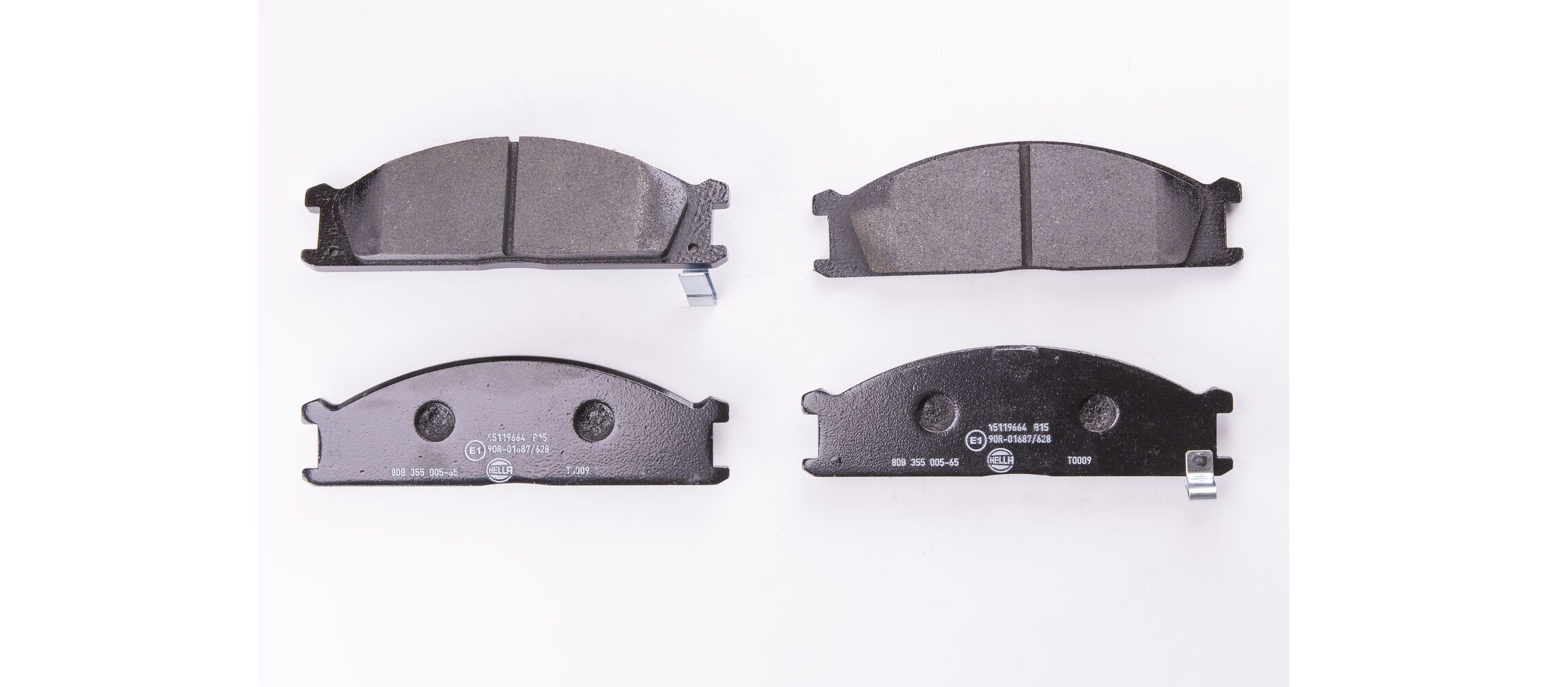 HELLA Bromsbelägg Artikelnummer: 8DB 355 005-651 billigt