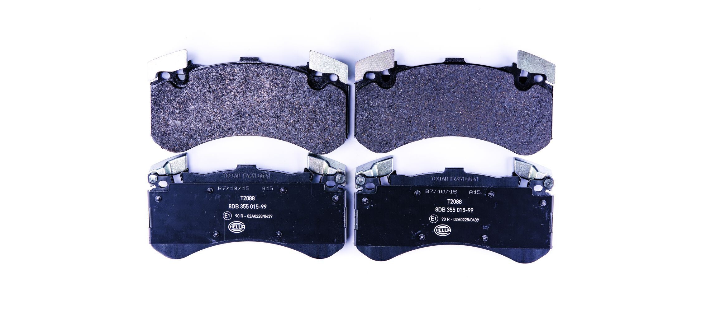 HELLA Plaquettes de frein UGS: 8DB 355 015-991 à peu de frais