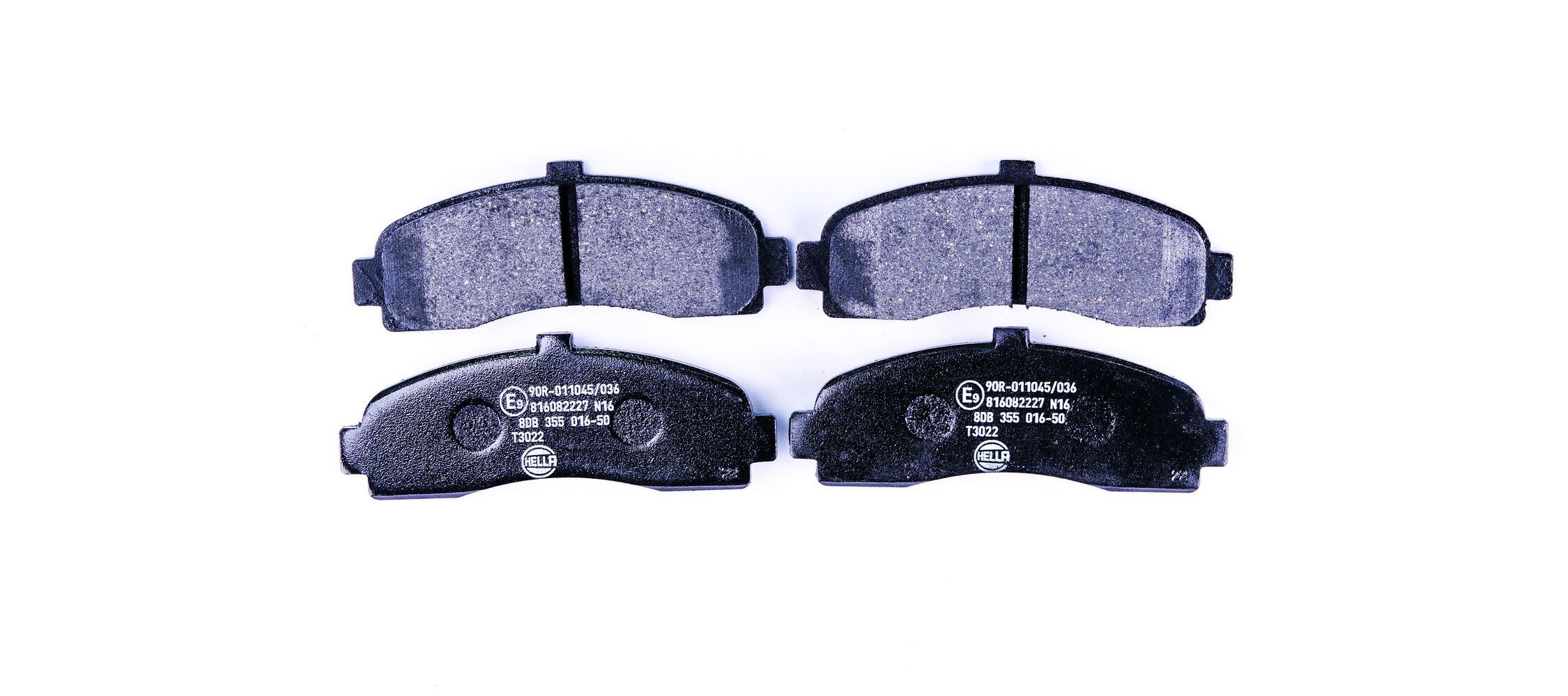 HELLA Bremseklodser Varenummer: 8DB 355 016-501 billige