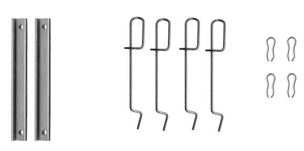 HELLA Kit de accesorios, pastillas de frenos Número de artículo: 8DZ 355 202-411 a buen precio