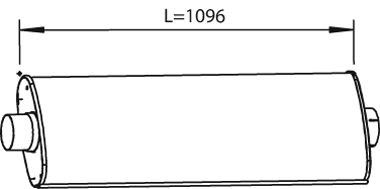 DINEX Μεσαίο / πίσω σιλανσιέ αριθμός Άρθρου: 28312 φθηνότερα
