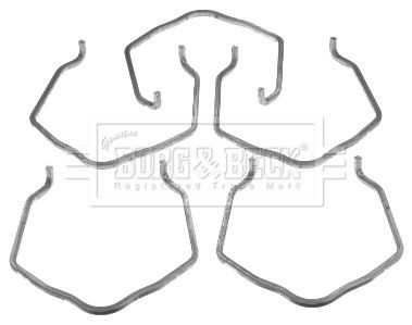 BORG & BECK Скоба, въздуховод за двигателя артикулен номер: BHC2000 евтино