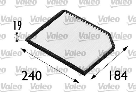 VALEO Filtre d'habitacle CLIMFILTER COMFORT UGS: 698173 à bon prix
