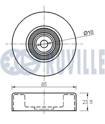 RUVILLE Rozvodový řetez Číslo článku: 3487002 levně
