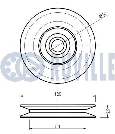 RUVILLE Kit Cinghie Poly-V Numero articolo: 5509382 poco costoso
