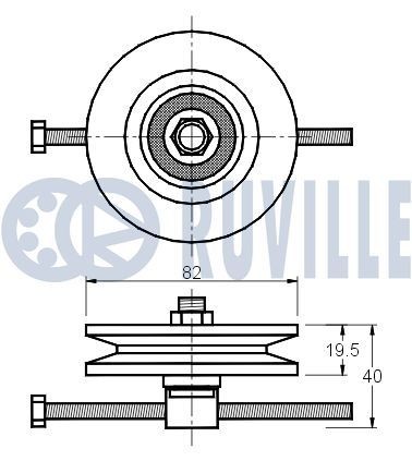 RUVILLE Rotule de suspension numéro de l'article: 916058 à bon prix