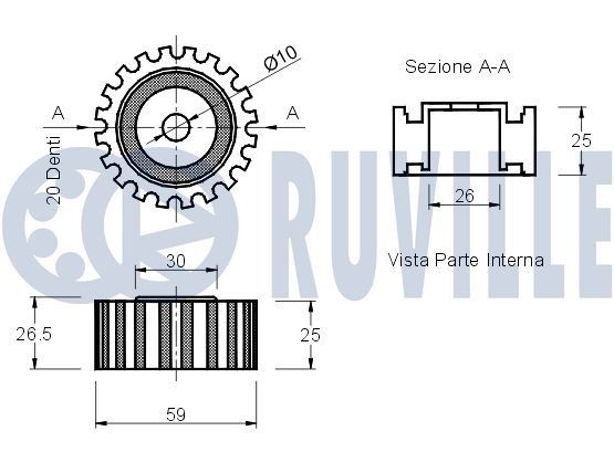 RUVILLE Querlenker Artikelnummer: 936806 kaufen