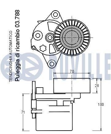 RUVILLE Suspension arm Article number: 937302 cheaply