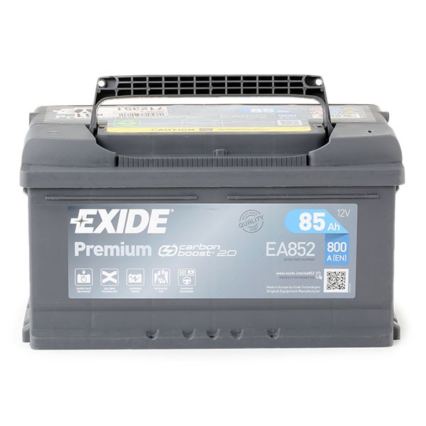 EXIDE Batería Premium Número de artículo: EA852 a buen precio