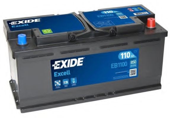 EXIDE Batería Excell Número de artículo: EB1100 a buen precio