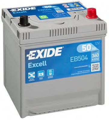 EXIDE Batería Excell Número de artículo: EB504 a buen precio