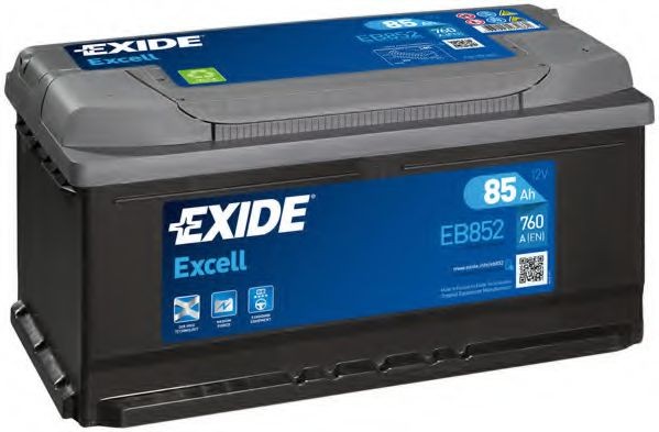 EXIDE Starterbatteri Excell Varenummer: EB852 billige