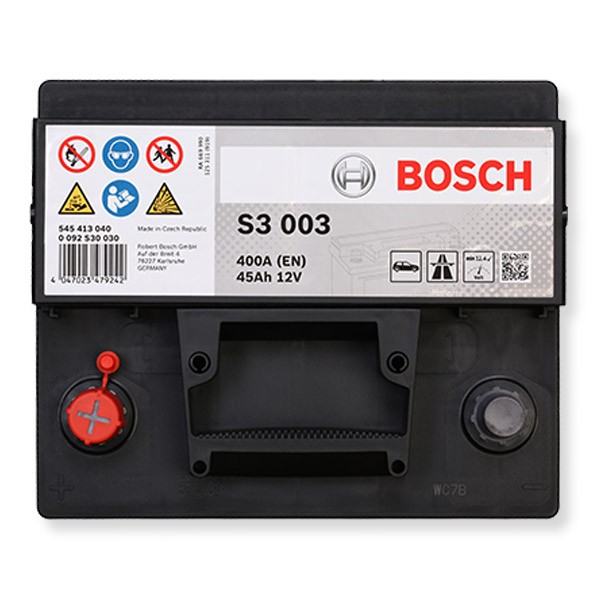 BOSCH Batería S3 Número de artículo: 0 092 S30 030 a buen precio