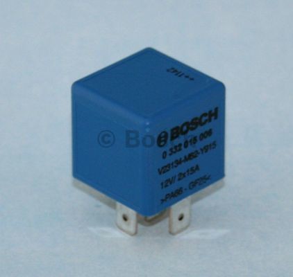 BOSCH Relæ Varenummer: 0 332 015 006 billige