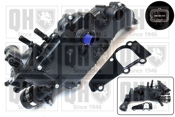 QUINTON HAZELL QTH840CF Kühlmittelflansch