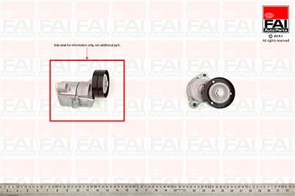 FAI AutoParts Spriegotājsvira, Ķīļsiksna raksta numurs: T1007 lēti