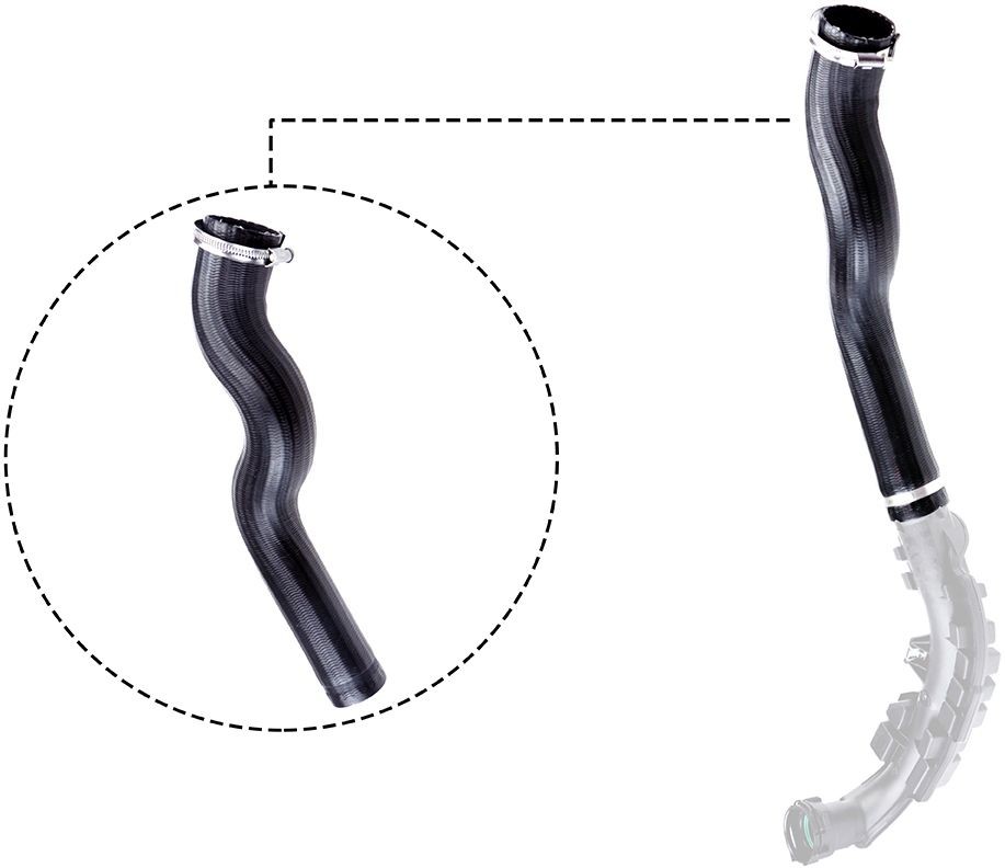 GATES Jäähdyttimen letku tuotenumero: 3544 edullisesti