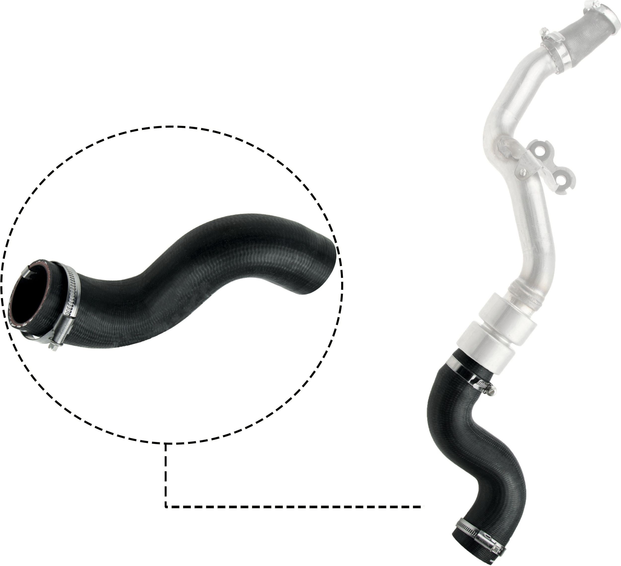 GATES Jäähdyttimen letku tuotenumero: 3593 edullisesti