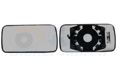 VAN WEZEL Spiegelglas, Außenspiegel Artikelnummer: 0145835 kaufen