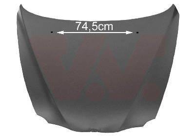 VAN WEZEL Bonnet Article number: 0147660 cheaply