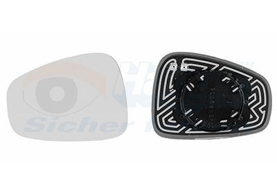 VAN WEZEL Spiegelglas, Außenspiegel Artikelnummer: 0160837 kaufen