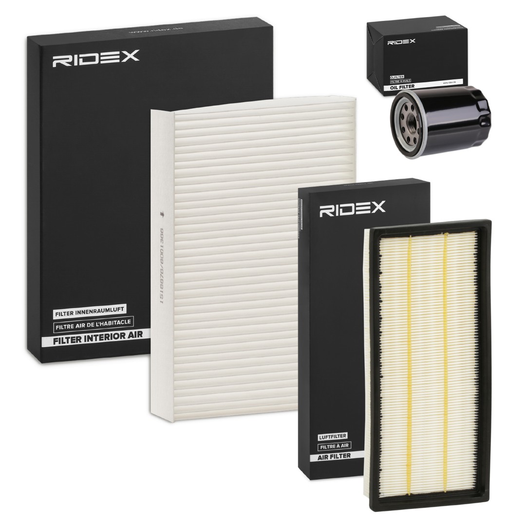 RIDEX Kit filtri Numero articolo: 4055F0132 poco costoso