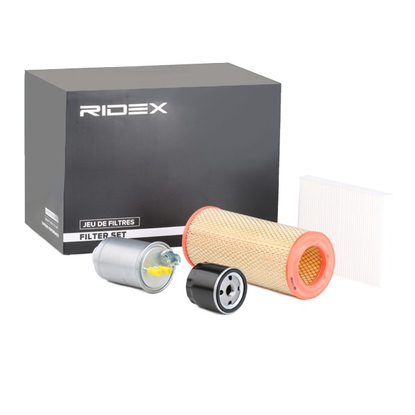 RIDEX Filtrų komplektas prekės numeris: 4055F0137 nebrangu