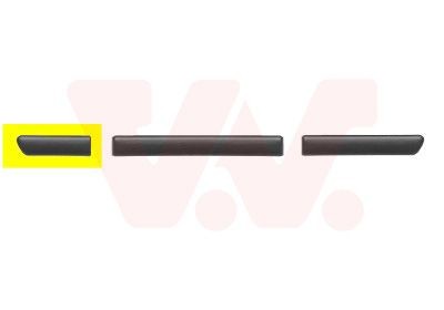 VAN WEZEL Διακοσμ. / προστατ. λωρίδα, φτερό αριθμός Άρθρου: 0323421 φθηνότερα