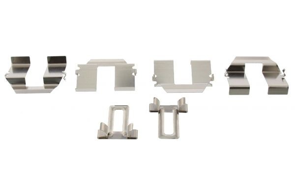 MAPCO 9636 Σετ βοηθ. εξαρτημάτων, τακάκια φρένων TRANSPORTER 2.5 TDI Syncro 102 PS Πετρέλαιο 2003