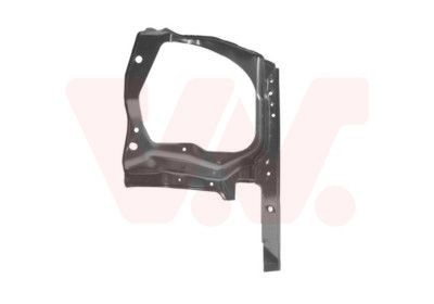 VAN WEZEL Priekinio žibinto pagrindas prekės numeris: 3701661 nebrangu