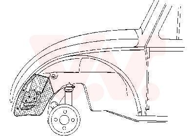 VAN WEZEL Soporte, parachoques Número de artículo: 5801.64 a buen precio