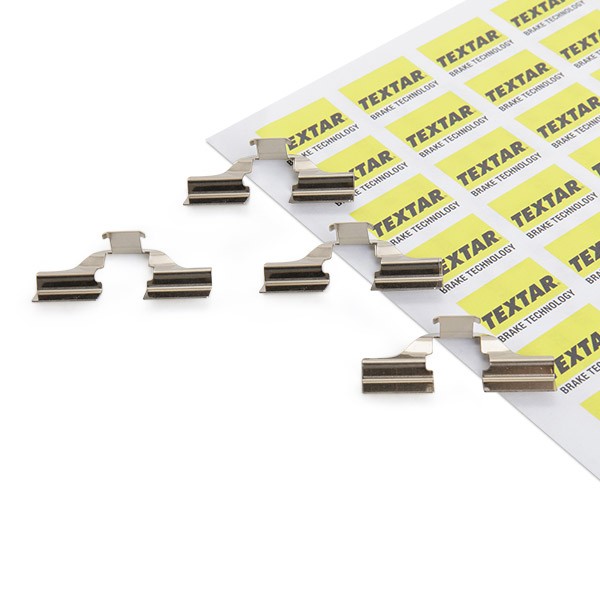 TEXTAR 82037300 Sada príslużenstva oblożenia kotúčovej brzdy 207 2.0 HDi 90 HP nafta 2015